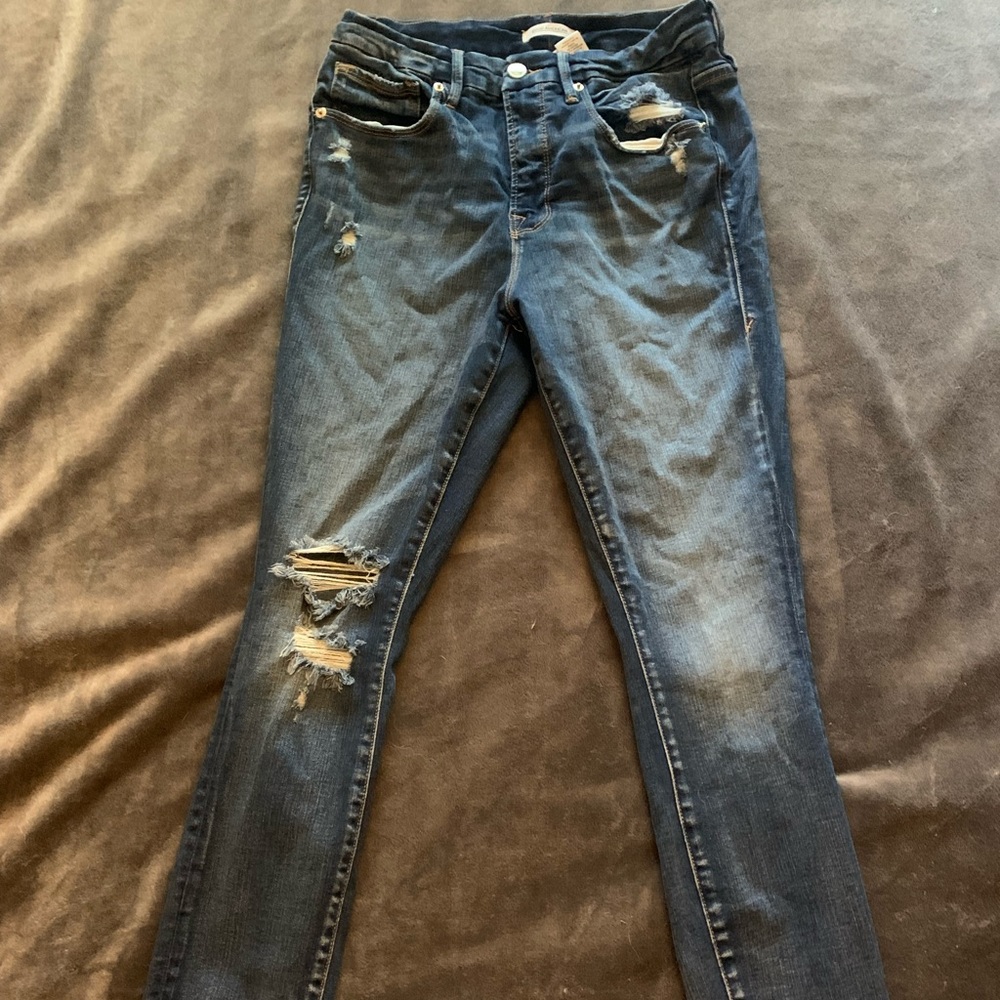 Size 10 Good American Good Legs Cropped.